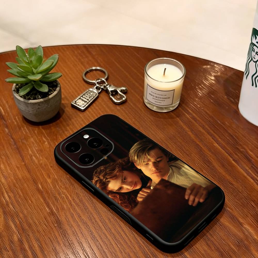 

T-Titanic Phone Case Soft Silicone black For IPhone 17 16 15 14 13 12 11 X XR Plus Pro Max Plus iPhone11ProMax