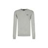 EA7 Einfaches Buchstabenlogo Langarm-Sweatshirt Herren sweatshirt Grau 6HPM92-PJ07Z-0905