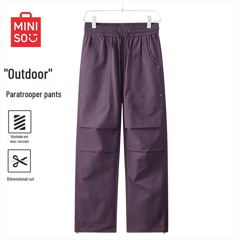 

MINISO Men s Retro Style Cargo Pants L