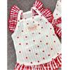 Pet Spring/Summer Love Plaid Lace Dress Cute Small Dog Teddy Vest Cat Floral Dog Dresses for Small Dogs Puppy Clothes