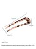 2Pcs Tortoise Shell Hair Pins U Shaped Magic Grip,French Hair Pin Hairstyle Chignon for Women Thick Hair Hair Accessories