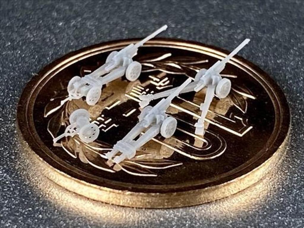 Fire Starter 1/700 German 15cm sFH 18 Howitzer Set Resin Kit FS-G23 (Combat Vehicle)