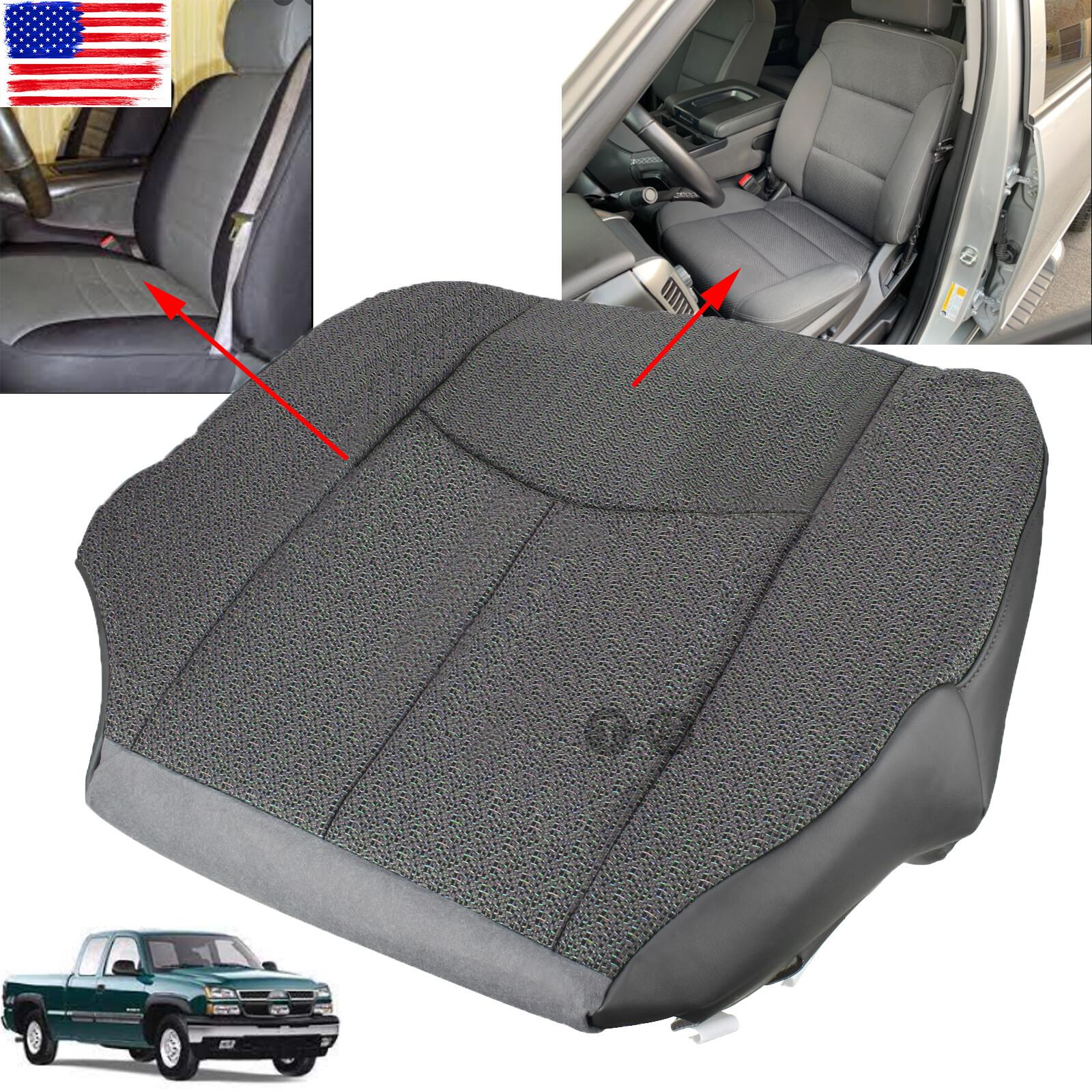 for Chevrolet Silverado 3500 Work Truck Driver Bottom Cloth Seat Cover