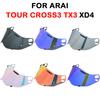 Helmet Visor For ARAI TOUR CROSS3 TX3 XD4 Motorcycle Helmets Vision Lens Case For CROSS3 Helmet Lens Windshield Moto AccessoriesSpeed Sensors 6