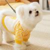 New Cute Striped Cartoon Puppy Sweater Cat Pet Clothes