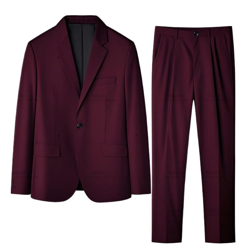Men`s Two‑Piece Suit Set Formal Business