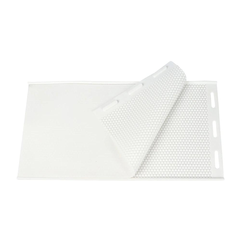 2pcs Silicon Flexible Beehive Wax Machine Foundation Sheets Mold Beeswax Foundation Press Mould Beekeeping for Beekeeper Candle