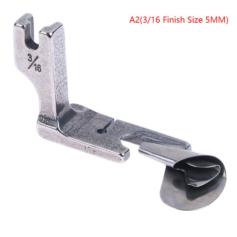 

Промышленная швейная машина с 1 иголкой для челночного стежка с изогнутой подгибкой, прижимная лапка для шелковой шифоновой юбки, дуговой подгиб 1/8 3/16 1/4 5/16 3/8