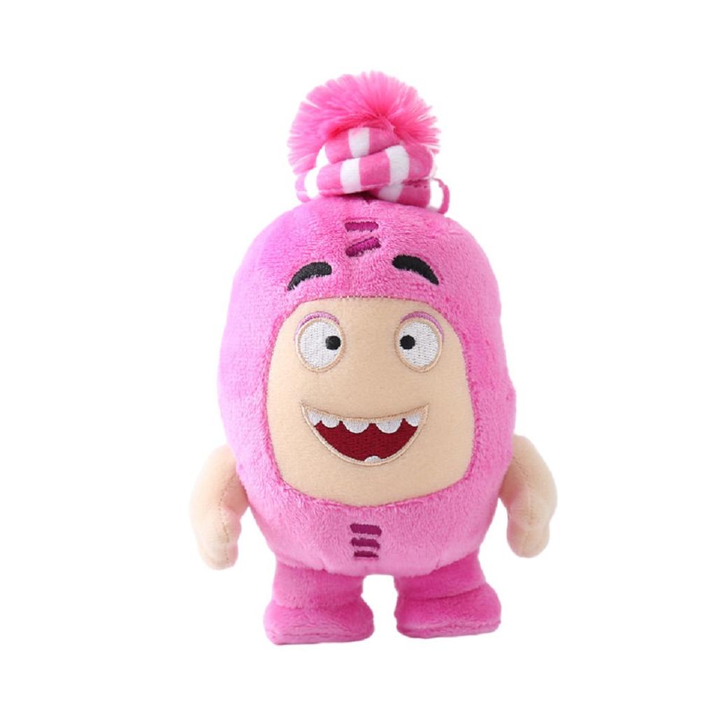 24cm Cartoon Oddbods Anime Plush Toy Treasure of Soldiers Monster Soft Stuffed Toy Fuse Bubbles Zeke Jeff Doll for Kids Gift