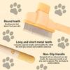Dog Comb Pet  Grooming Hair Remover Dogs Brush Self-cleaning Cat Brush Massage Combs for Dog Grooming Brushes for Pet Products