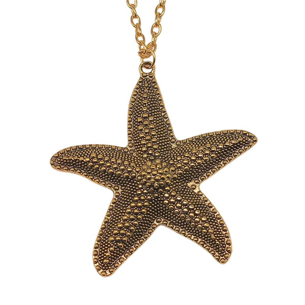 Openwork Dragonfly Pendant antique Gold color Necklace Insect Jewelry 45cm or 70cm long chain
