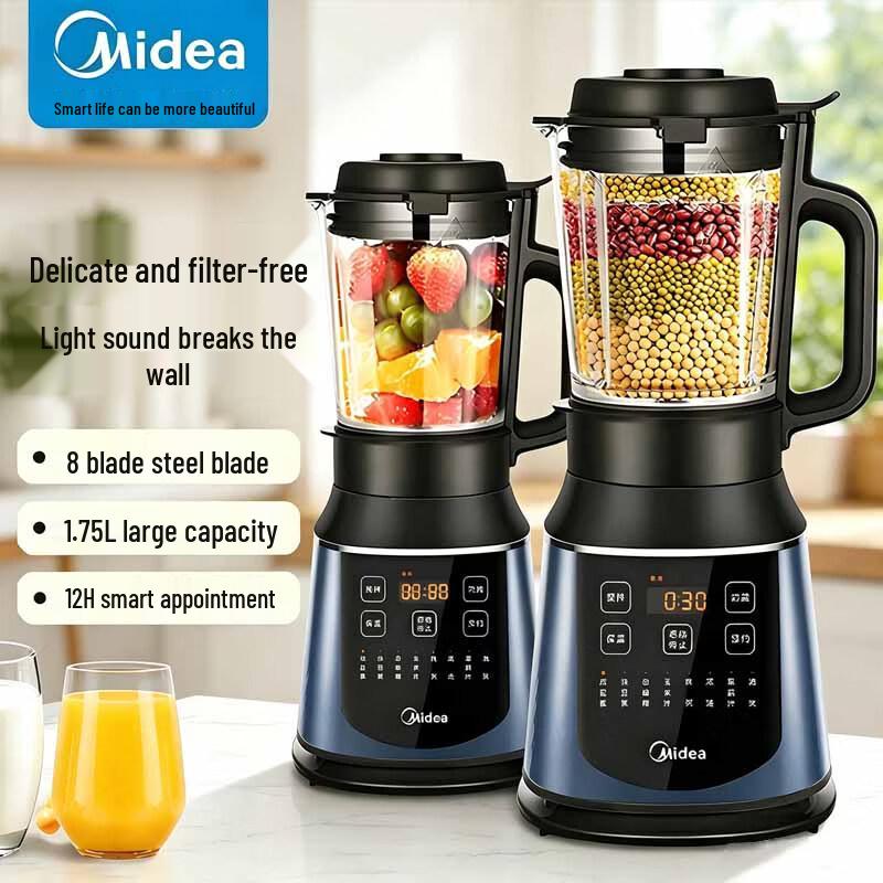 Midea 1.75L Automatic Filter-Free Soy Milk Maker & Blender