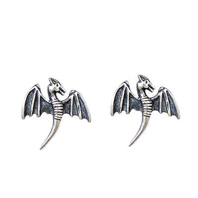 Creative Women Fly Dragon Cartilage Earrings Wrap Clip Left Ear Cuff Piercing Jewelry