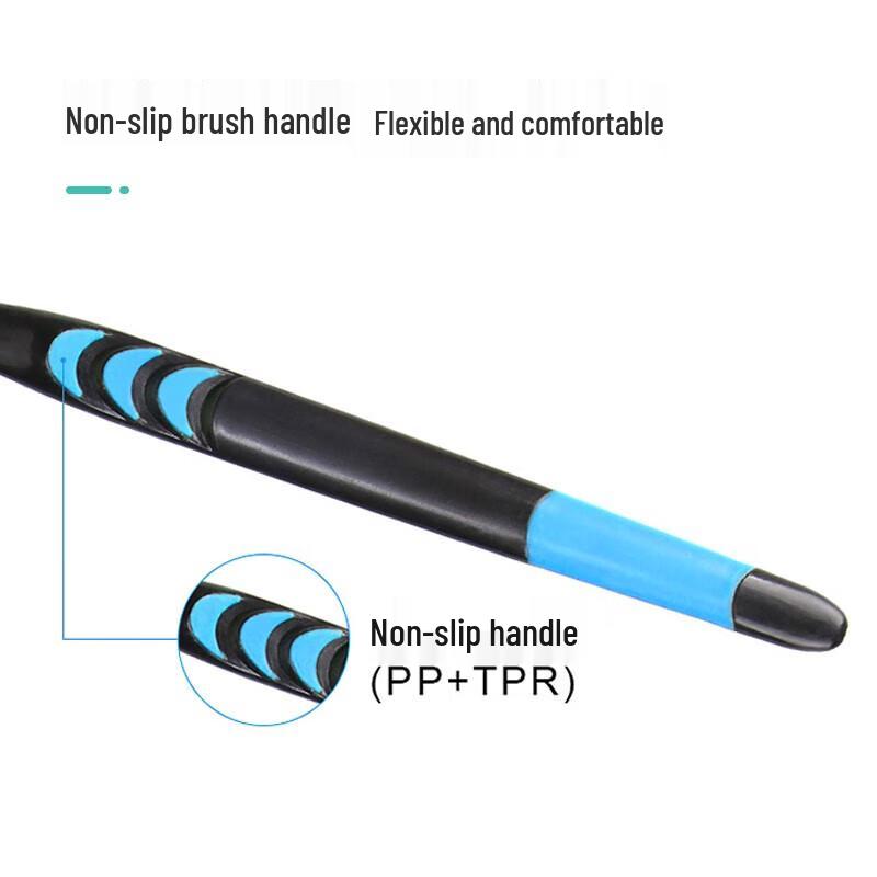 FLYING TOT Bamboo Charcoal Toothbrush Set