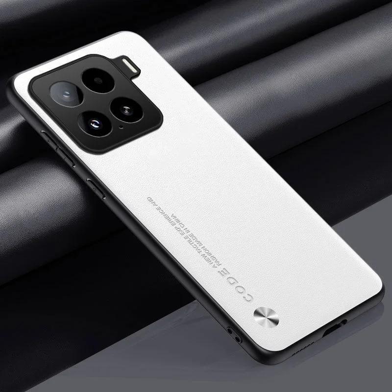 New PU Leather Matte Case For Xiaomi 15T Pro 14T Pro Silicone Thin Soft Shookproof Bumper Cover For Xiaomi 15 Pro Poco M7 4G