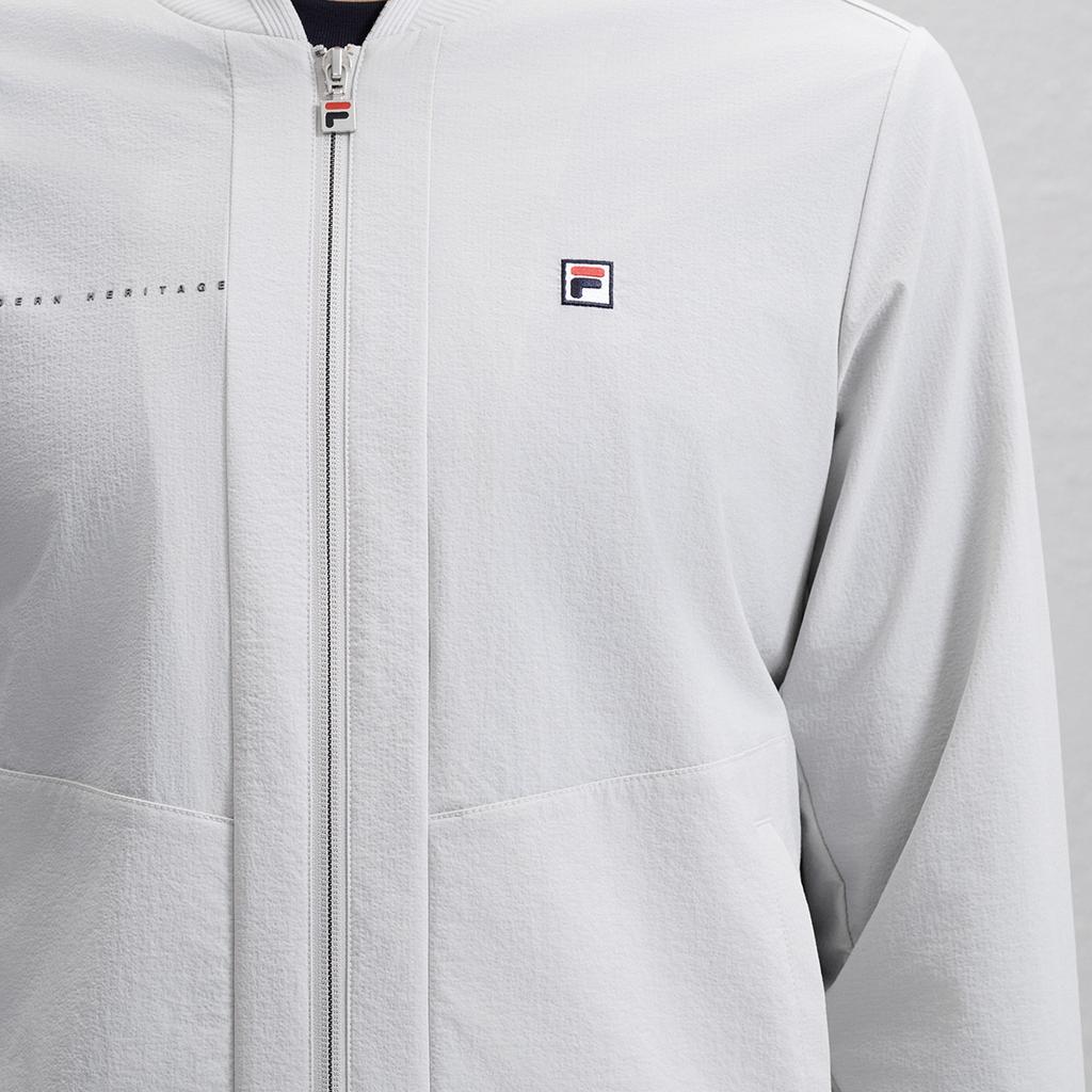 New FILA Jackets Men's Gravel Gray F11M431701FGY