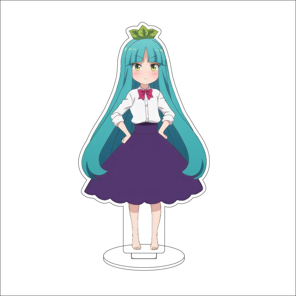 16CM Anime Cosplay Acrylic Stand Ornaments Azusa Falufal Sharula Haruka Flattelude Figure Stand Halloween Gifts