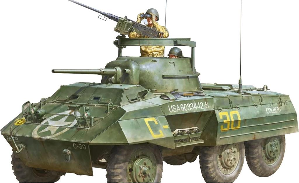Takom M8 Greyhound Armored Vehicle Plastic Model Kit 1/16 TKOAHHQ-008