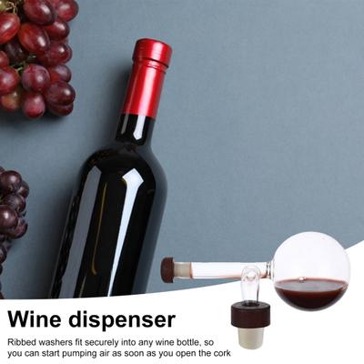 Weinausgießer, Belüfterausguss für verbesserten Geschmack und Aroma, professioneller Weinbelüfter für tropffreies Ausgießen für verbesserten Flavo, Küchengeräte für Zuhause