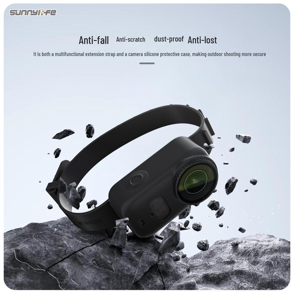 Sunnylife Silicone Wrist Strap for DJI OSMO Nano Thumb Action Camera