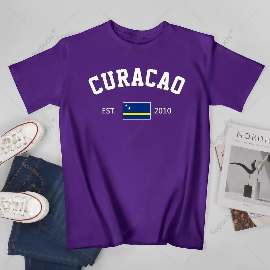 Unisex Unisex Curacao Est2010 Independence Day Tshirt Tees T Shirts WoUnisex Boys 100 Cotton TShirt
