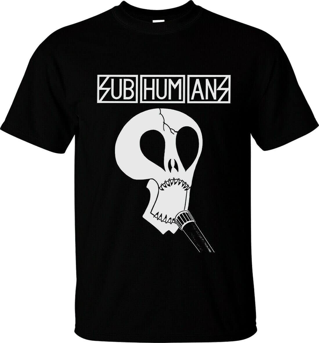 Subhumans Skull Men T Shirt Culture Shock Citizen Fish Anarcho Punk Rock 3XL