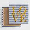 Border Love Art Panel 57cm X 57cm L Size Made In Japan Poster Stylish Interior Decor Living Room Interior Pop Fashion Art Fabric Panel popa-1703-01-L