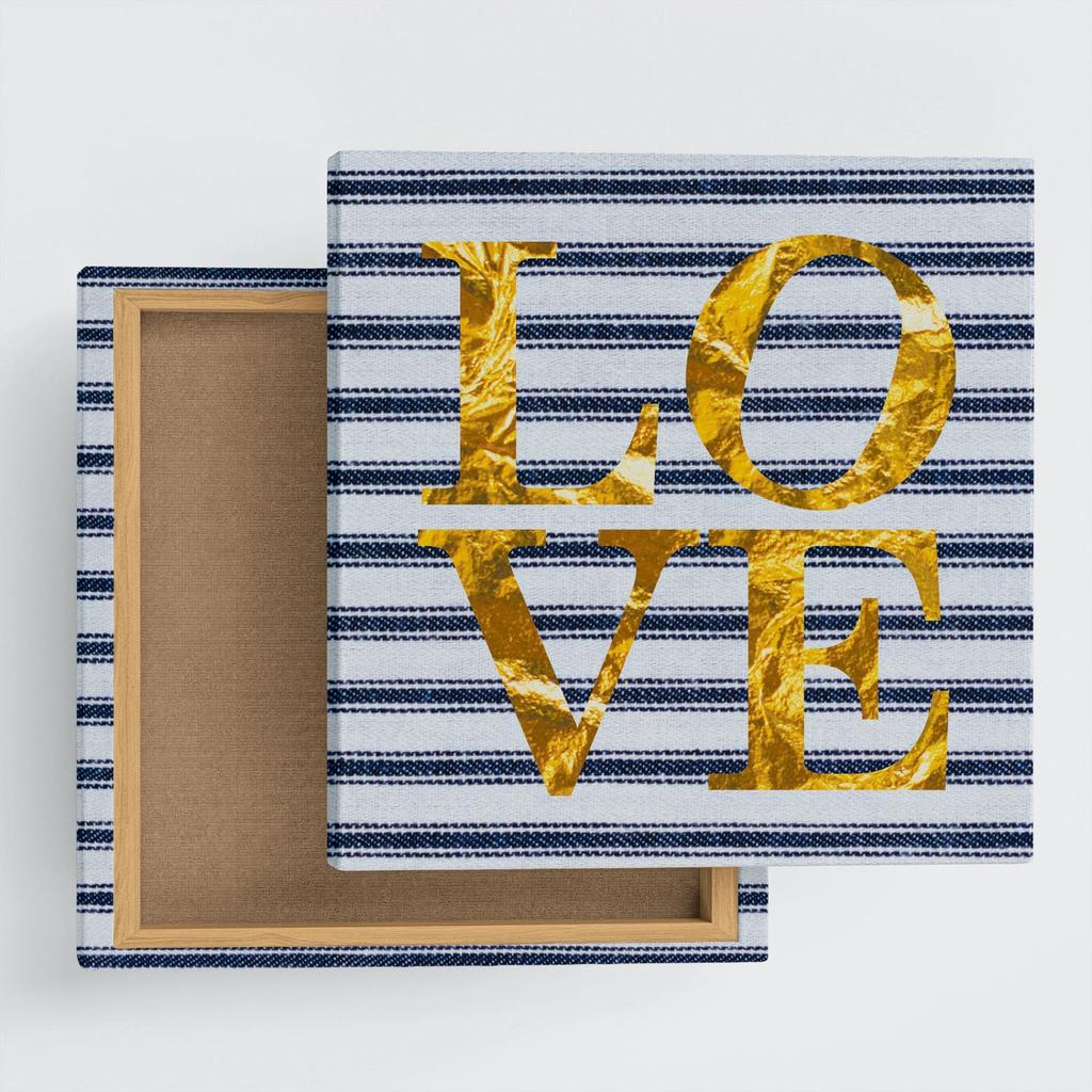 Border Love Art Panel 57cm X 57cm L Size Made In Japan Poster Stylish Interior Decor Living Room Interior Pop Fashion Art Fabric Panel popa-1703-01-L