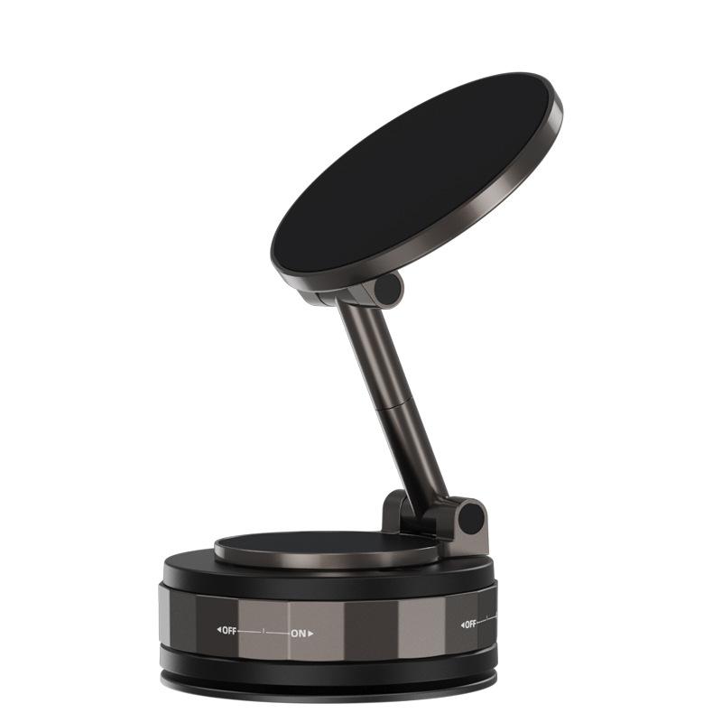 Vacuum Adsorption Magnetic Car Mobile Phone Holder Rotating Folding Suction Cup Car Navigation Mobile Phone Holder