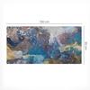 Decorative Desk Mat for Work and Study Abstract Marble 100X50 Cm