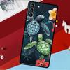 Sea Turtle Turquoise Oceanlife Case For Samsung Galaxy S23 Ultra S22 S21 S20 FE S8 S9 S10 Plus Note 10 20 Back Cover Shell