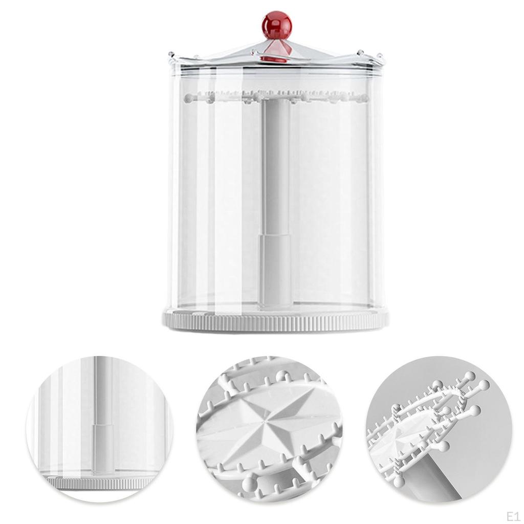 Vitrine für Puppen Box Sammlerstücke Drehbar Spielzeug Theke Rundum Aufbewahrung