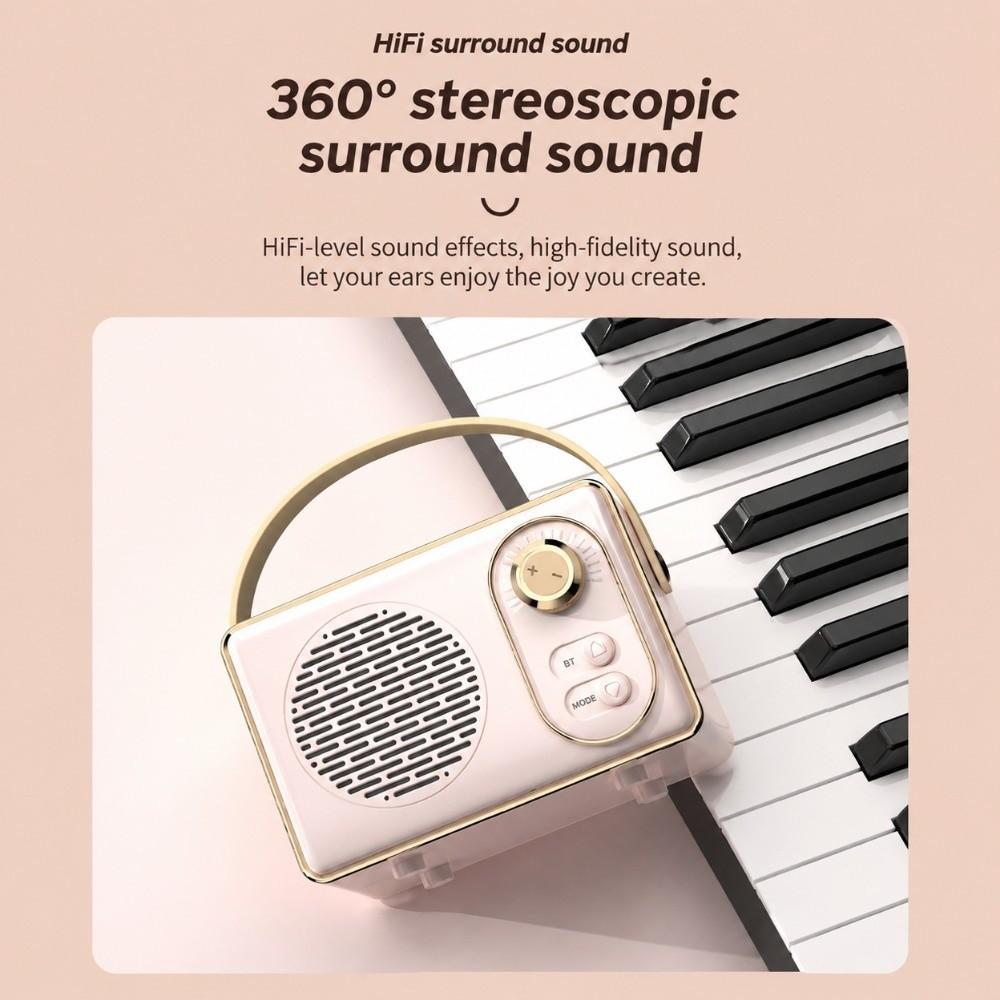 5.0 Bluetooth Portable Speaker Fast Transmission Wireless Speaker Outdoor Activities