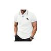Lymio Men T-Shirt || T-Shirt for Men || Plain T Shirt || T-Shirt (Polo-18-21) (XL, White)