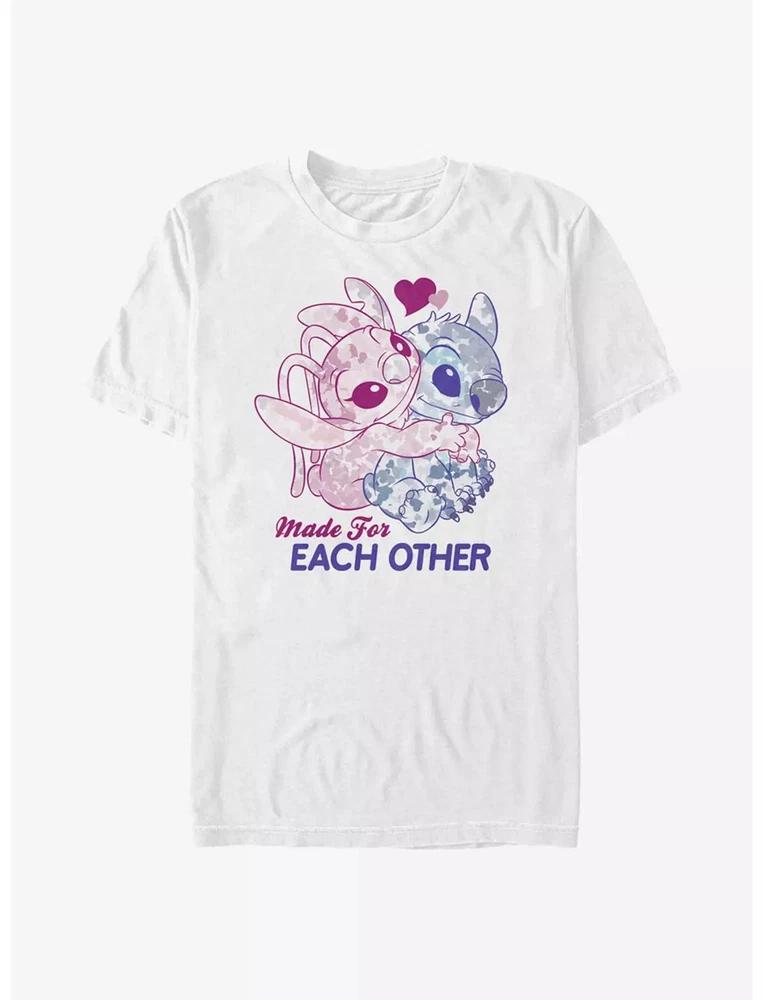 Lilo And Stitch Angel Together T Shirt Size S 4xl Gift For Friends S