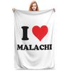 Custom Malachi Barton Plush Blanket Kids Adult Flannel Blanket For Couch Bed Super Warm  Quality Bedspread Birthday P