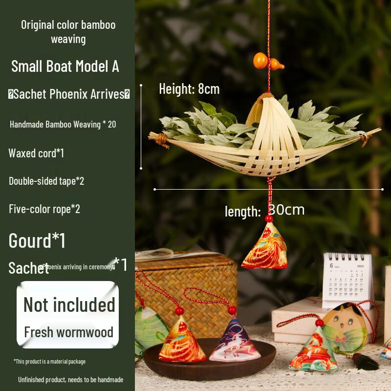 DIY Dragon Boat Festival Bamboo Dragon Boat Kit