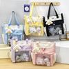 Japanese pain bag ins large capacity cute girl messenger bag fashionable large capacity shoulder bag student tote bag tide