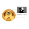 Metallic Aluminium Alloy Yo-Yo Professional CNC Lathe Precision Durable Anodized Surface Advanced 8 Ball KK Bearing Gold For Trick