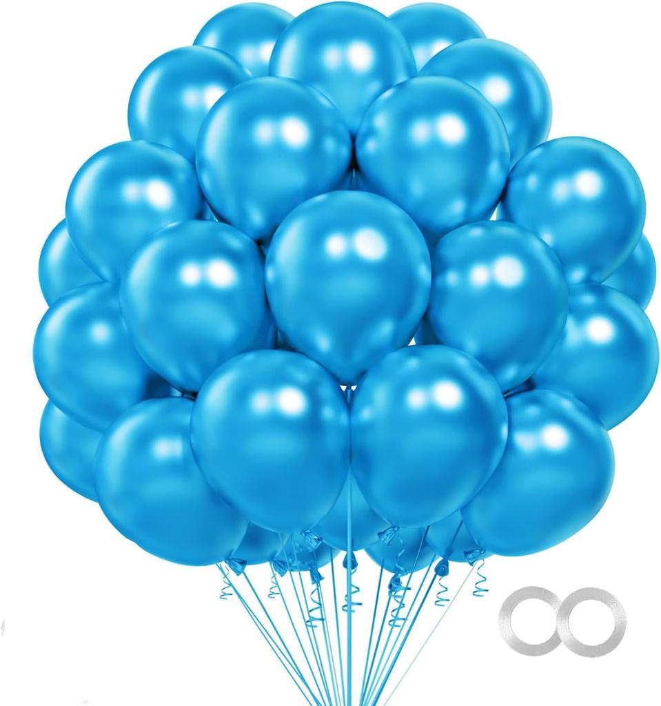 100pcs 12Inch Black Pink Gold Blue Latex Balloons Matte Balloon for Party Birthday Baby Shower Wedding Holiday Decoration