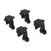 Features Hull Pontoon Boat Square Rail Mount Acrylonitrile Butadiene Styrene As Pic Bumpers Hanger Adjuster Clip