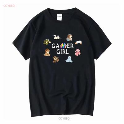 Webkinz Gamer Girl T Shirt for Fans Y2K Retro Early 2000's Nostalgic Game Long or Short Sleeves Vintage Washed Homme Breathable