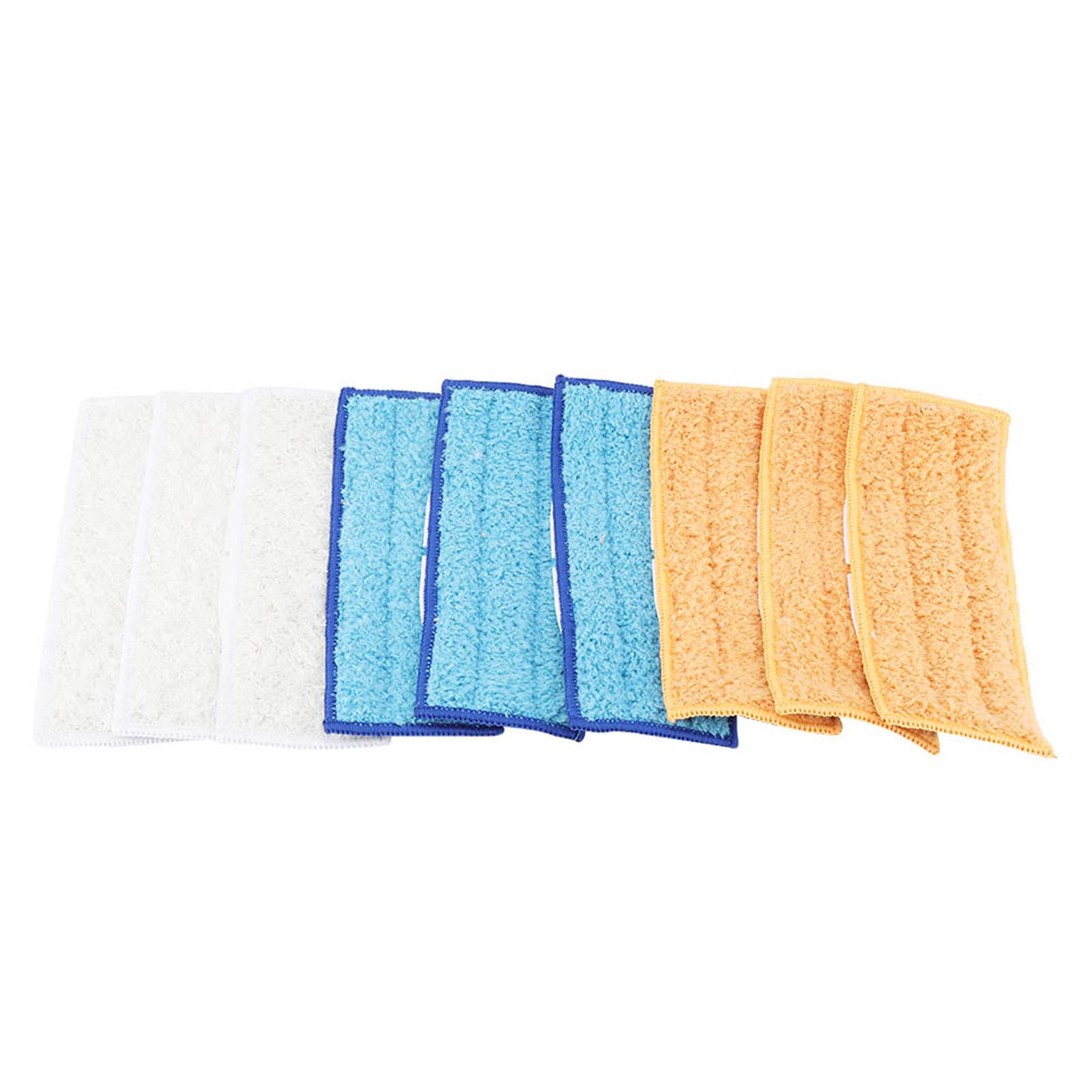 

9 PCS Replacement Microfiber Mop Washable Mop head Mop Pads Fit Flat Spray Mops Set