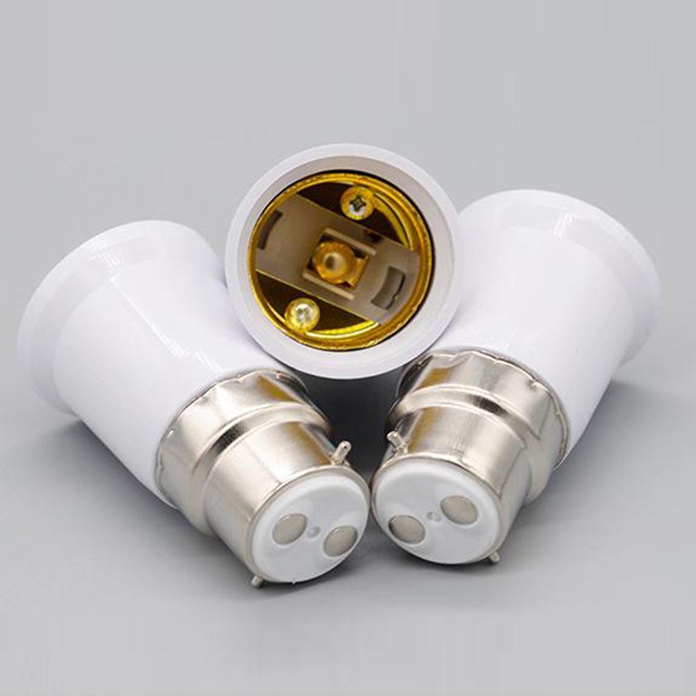 Bulb Adapter Bulb Converter B22 Male To E27 Female