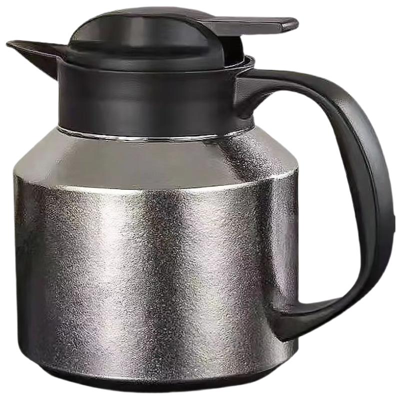 IMOGY Pure Titanium Thermal Stewing Teapot Set Inner & Outer Pure Titanium, Double Wall Vacuum
