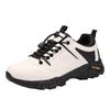New Four Seasons Outdoor Hiking Non-slip and Wear-resistant Hiking Shoes Leather Surface Soft Sole Lightweight Shock Absorption Sneakers Versatile