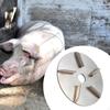 Schweinshaarentferner Schabscheibe, Entfernungswerkzeug Tragbares Tier-Gadget für Schafe Vieh entfernen