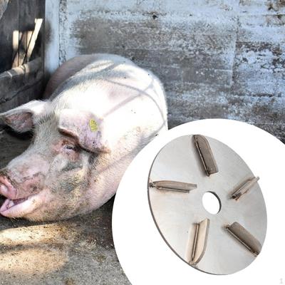 Pig Hairs Remover Scrape Disc,Removal Tool Portable Animal Gadget for Sheep Remove Livestock
