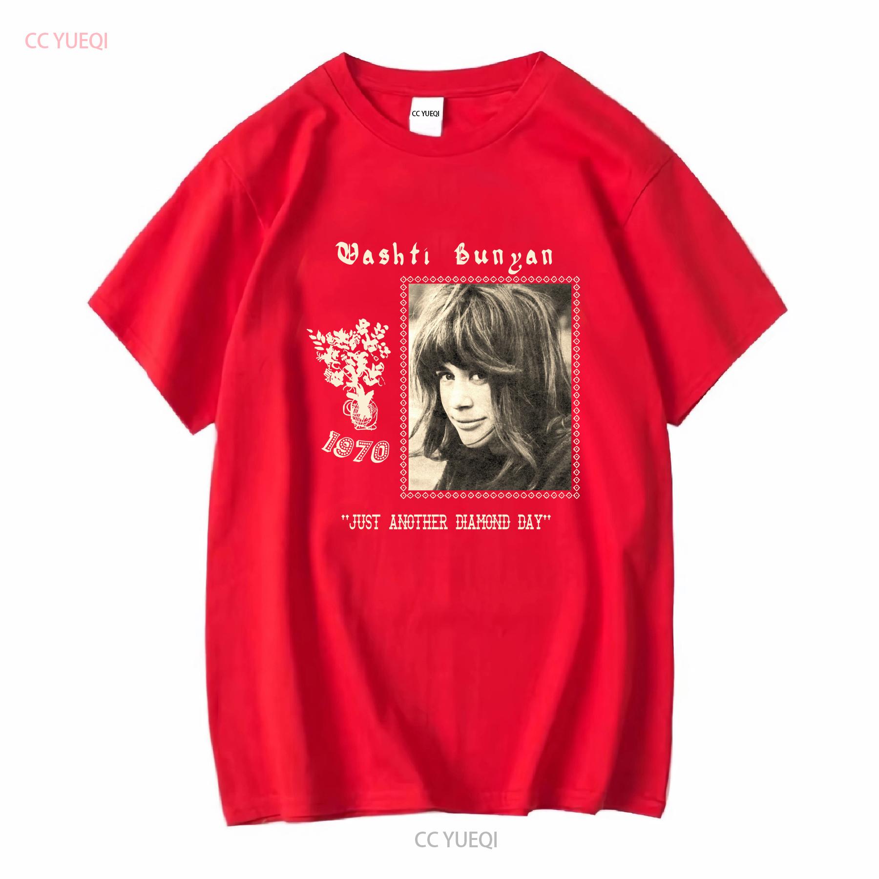 Vashti Bunyan Just Another Diamond Day T Shirt Size S 5XL vintage Washed fashion graphic homme Slightly Unisex Stylish S