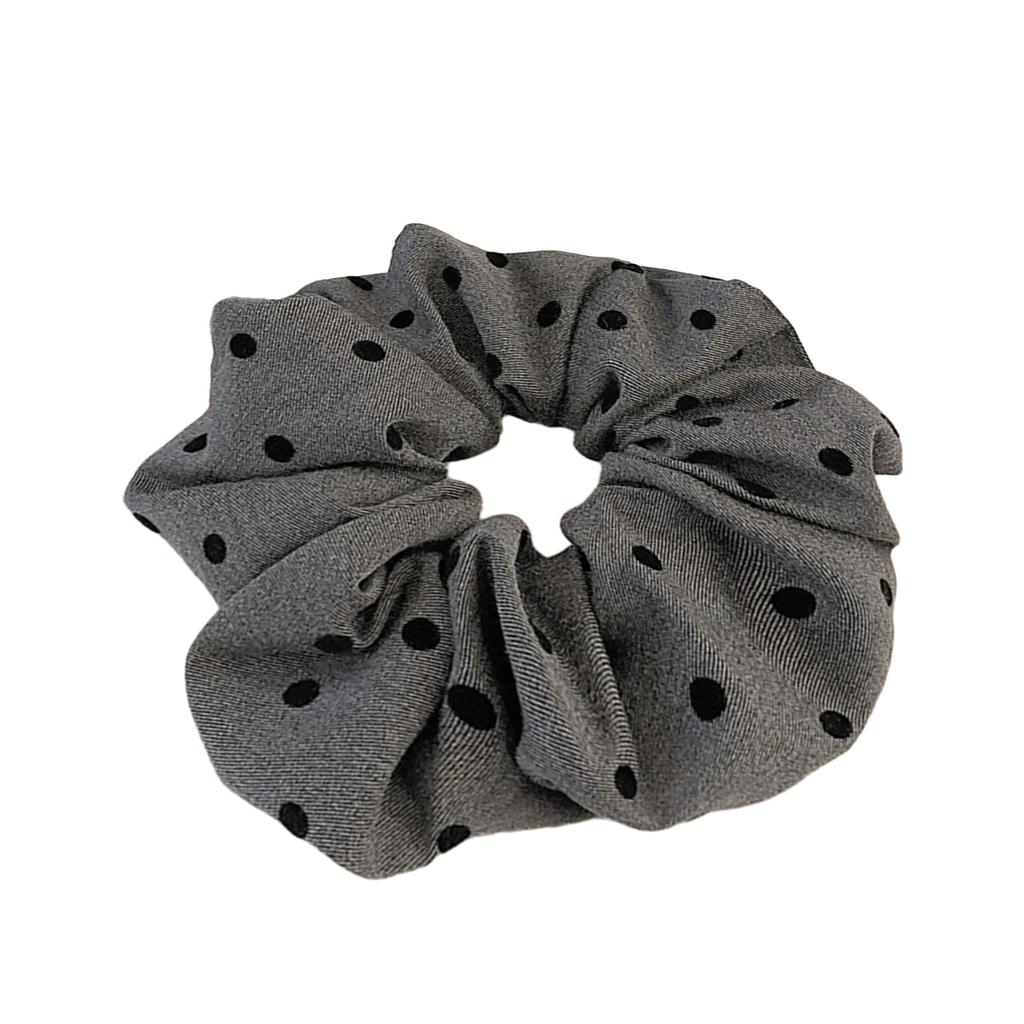 Elegant Dot Bows Hair Tie High Elasticity Practical Hairpiece Firm Hold Practical Hair Accessory for Styling or Wrist